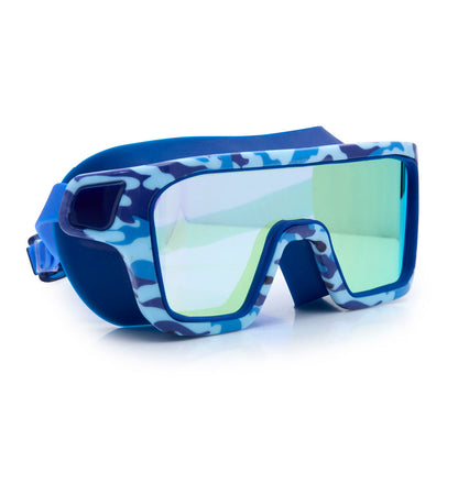Battleship Blue Kids' Swim Goggles
