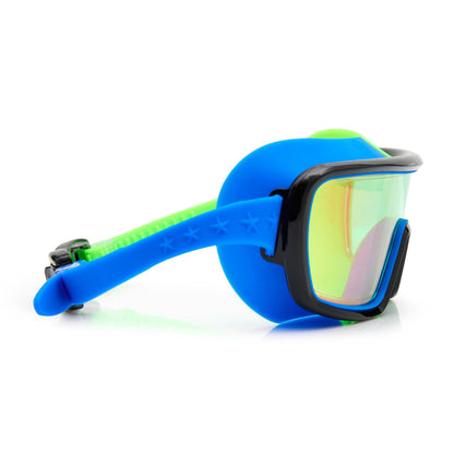 Cyborg Cyan Prismatic Kids' Swim Goggles
