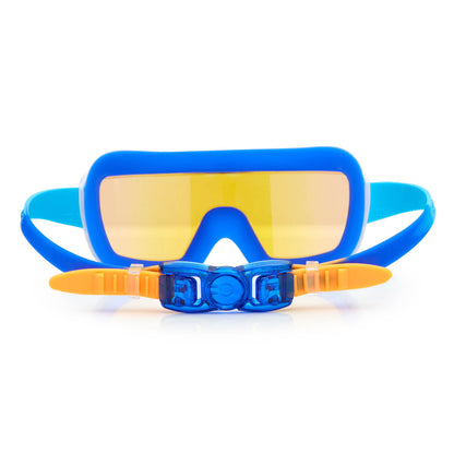 Nanobot Navy Prismatic Kids' Swim Goggles