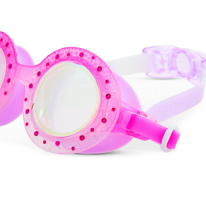 Blush Begonia Budding Flowers Girl Kids' Swim Goggles