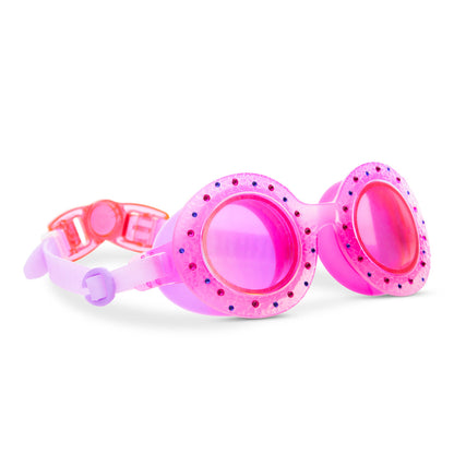Morning Magenta Budding Flowers Girl Kids' Swim Goggles