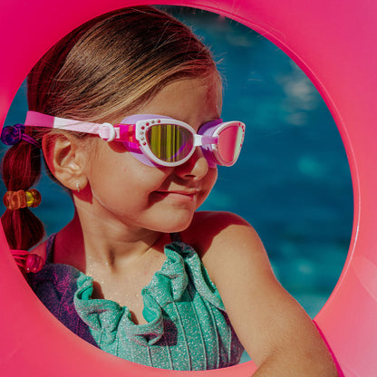 Miss Lux in Diamond Girl Kids' Swim Goggles