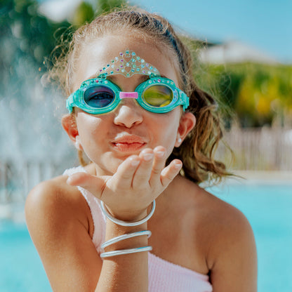 Princess Periwinkle Crown Kids' Swim Goggles