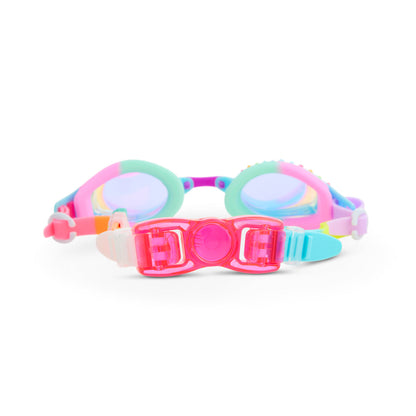 Barrier Reef Blue Tropical Getaway Girl Kids' Swim Goggles