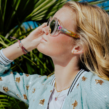 Glass Beach Sprinkle Sunrise Kids' Sunglasses