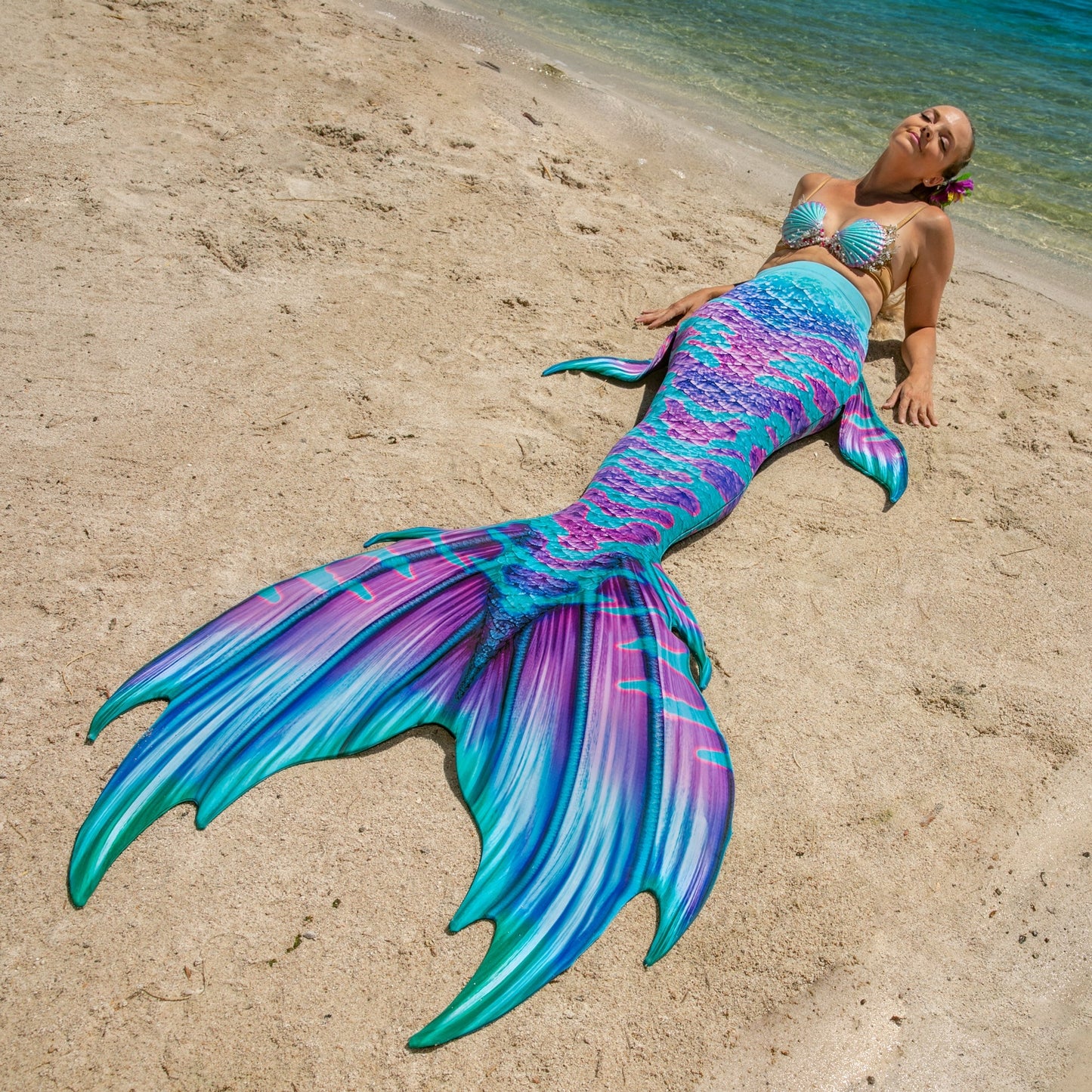 Indigo Neptune Elite Mermaid Tail