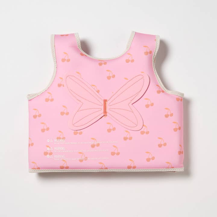 Sunnylife - Wholesale Beach/Pool Toy - Kids & Baby - Kids Swim Vest 3-6 Cotton Candy Cherry