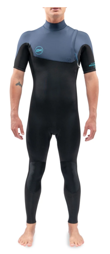 Dakine MENS MISSION ZIP FREE SHORT SLEEVE FULL 2/2 Wetsuit