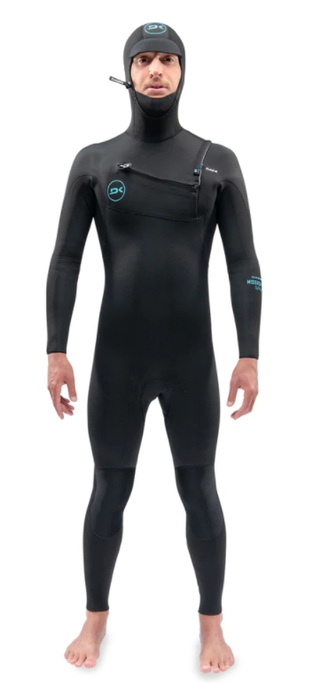 Dakine MENS MISSION Chest-Zip Hooded Full Wetsuit