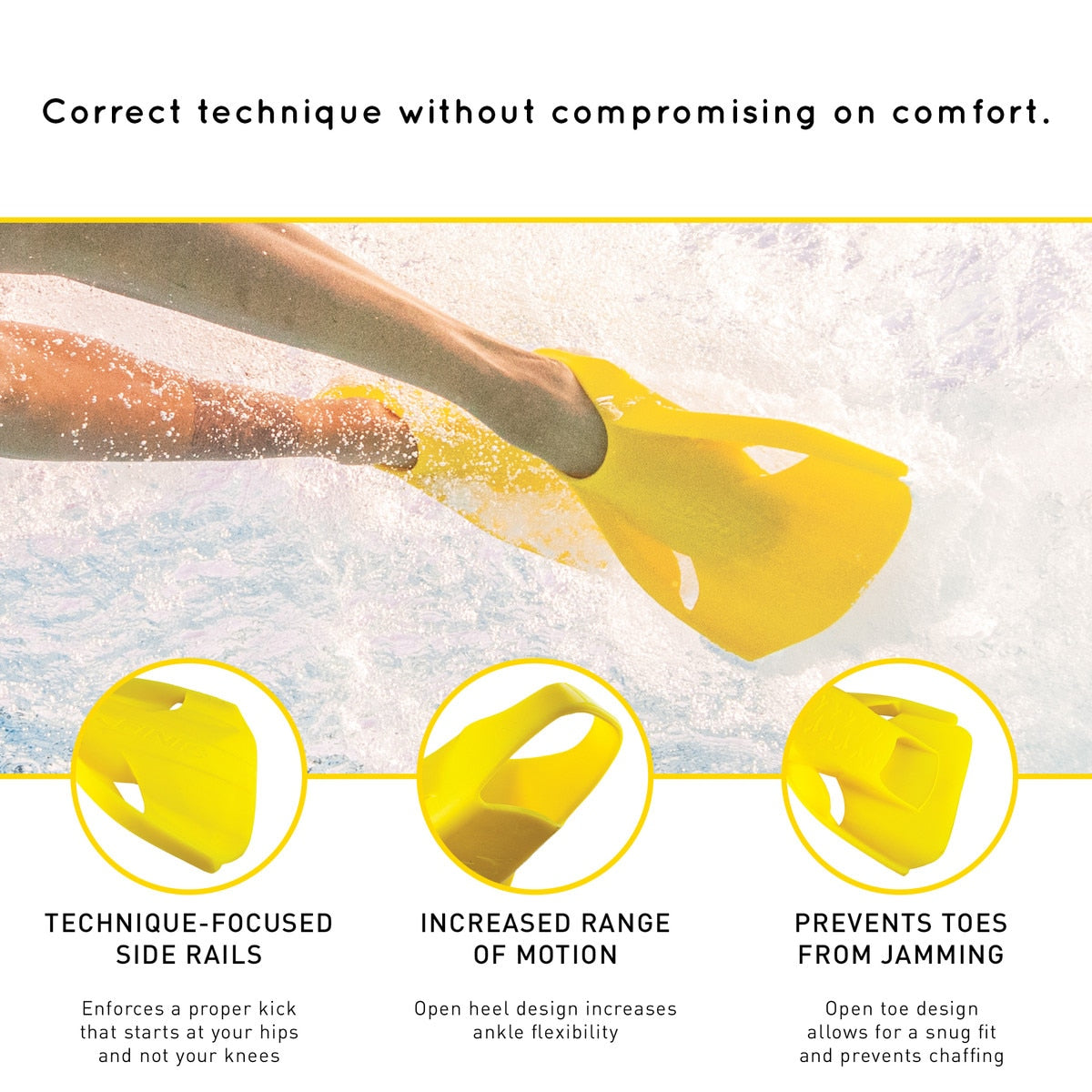 FINIS EDGE Muscle-Building Training Fins