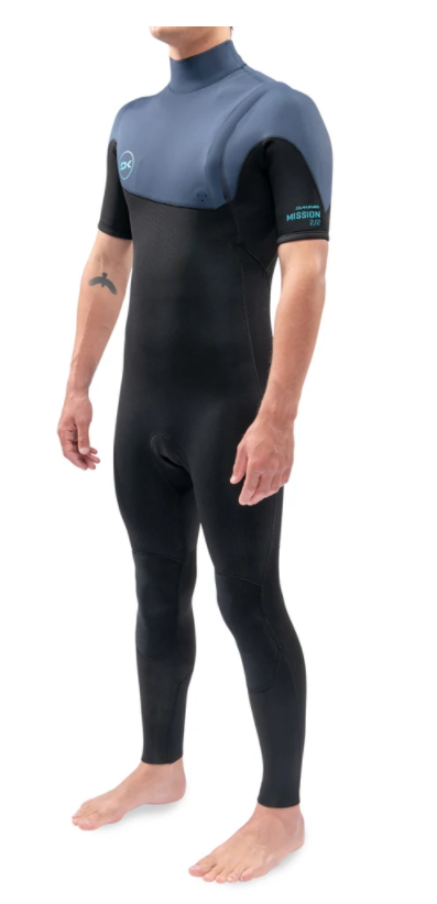 Dakine MENS MISSION ZIP FREE SHORT SLEEVE FULL 2/2 Wetsuit