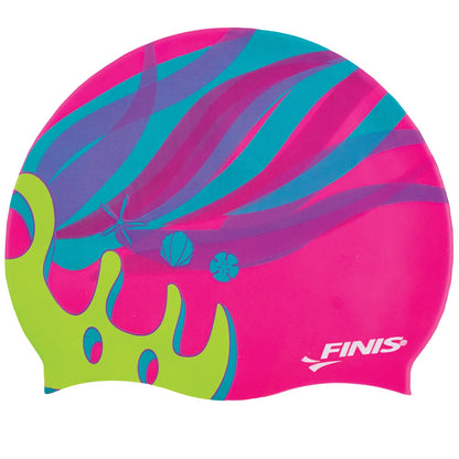 FINIS Kids' Colorful Printed Swim Cap