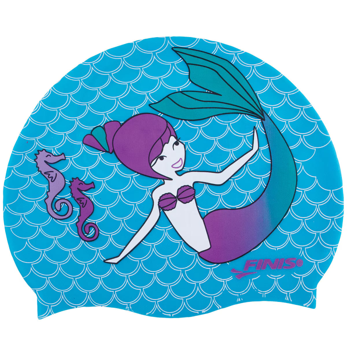 FINIS Kids' Colorful Printed Swim Cap