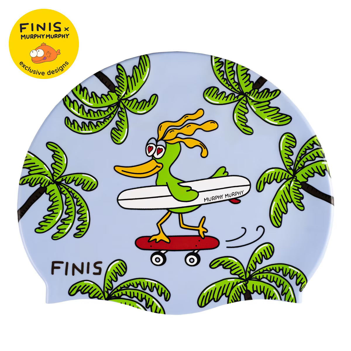 FINIS Kids' Colorful Printed Swim Cap