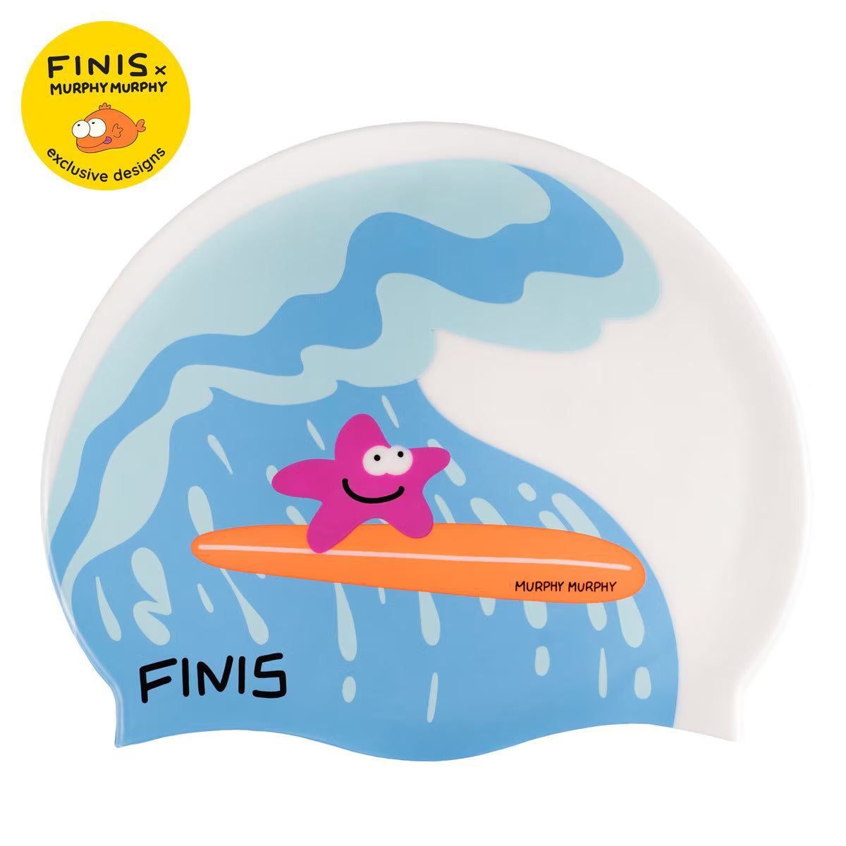 FINIS Kids' Colorful Printed Swim Cap