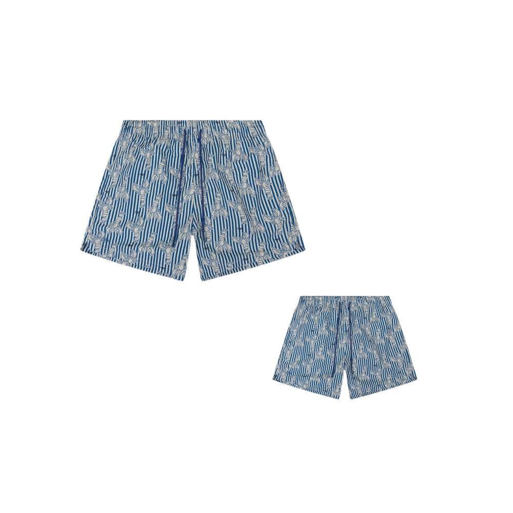 Adult + Kid Short Blue