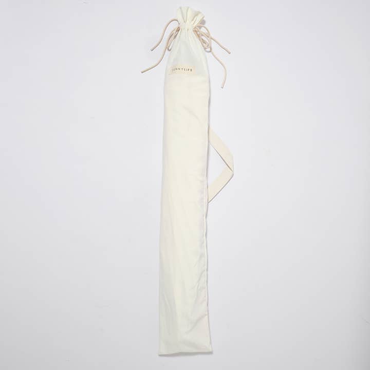 Sunnylife - Wholesale Beach Umbrella - Luxe Beach Umbrella Cream3