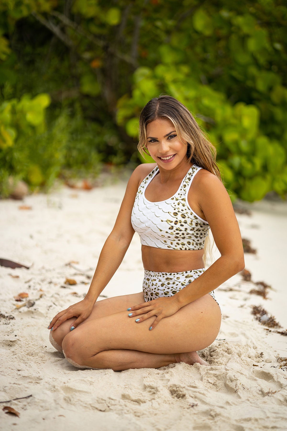 Leopard Shark Sport Top