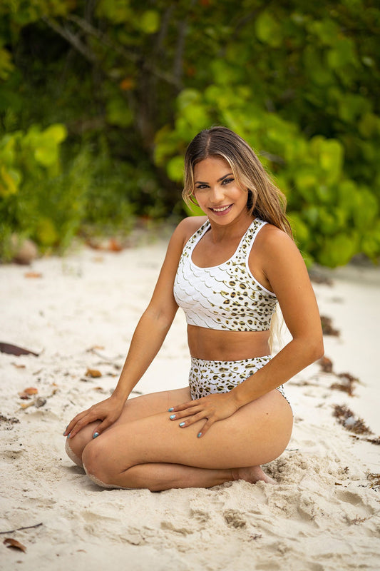 Leopard Shark Sport Top