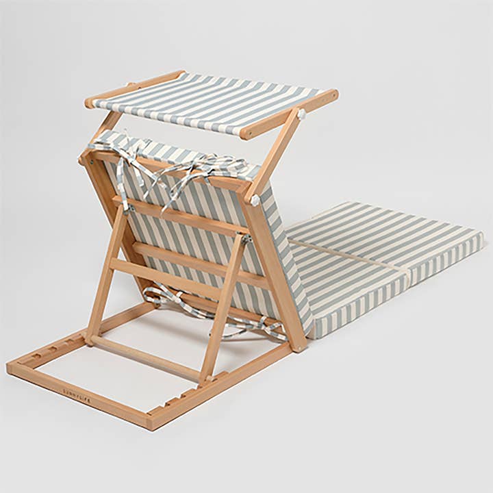Sunnylife - Wholesale Outdoor Chair - Pool House Daybed La Palma Sage Stripe3