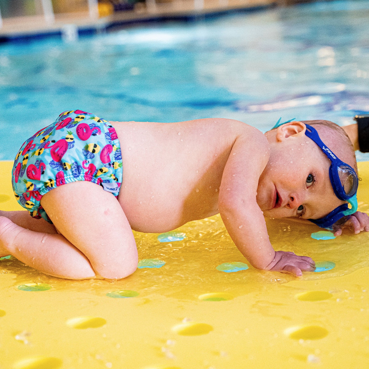 FINIS Patterned Baby and Toddler Reusable Swim Diaper