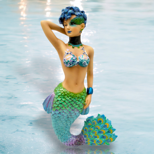 SAPHIRE Mermaid Figurine Ornament