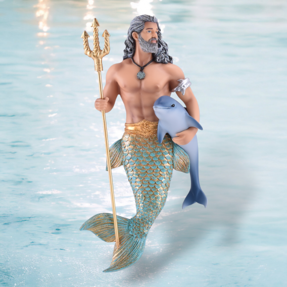 HYDROS Merman Figurine Ornament