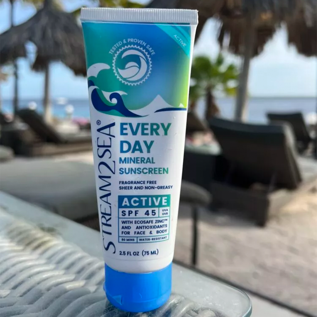 STREAM2SEA Every Day Reef-Safe Sunscreen SPF 45 - Active