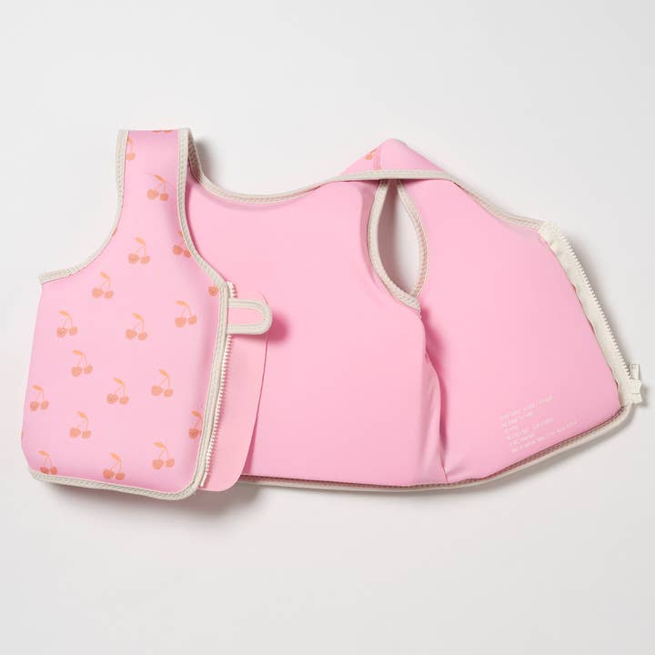 Sunnylife - Wholesale Beach/Pool Toy - Kids & Baby - Kids Swim Vest 3-6 Cotton Candy Cherry