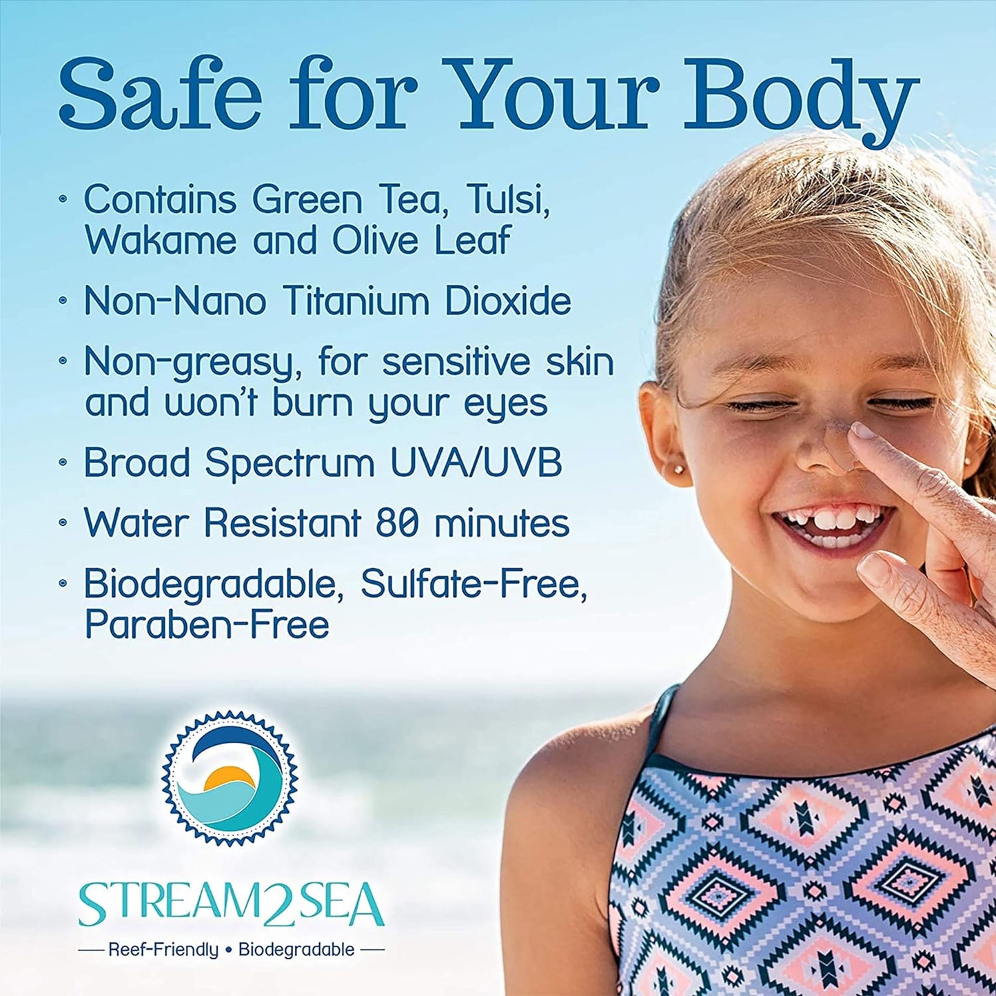 STREAM2SEA Eco Reef-Safe Tinted Sunscreen SPF 30