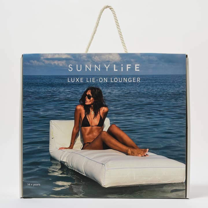 Sunnylife - Wholesale Inflatables - Luxe Lie-On Lounger Casa Blanca6
