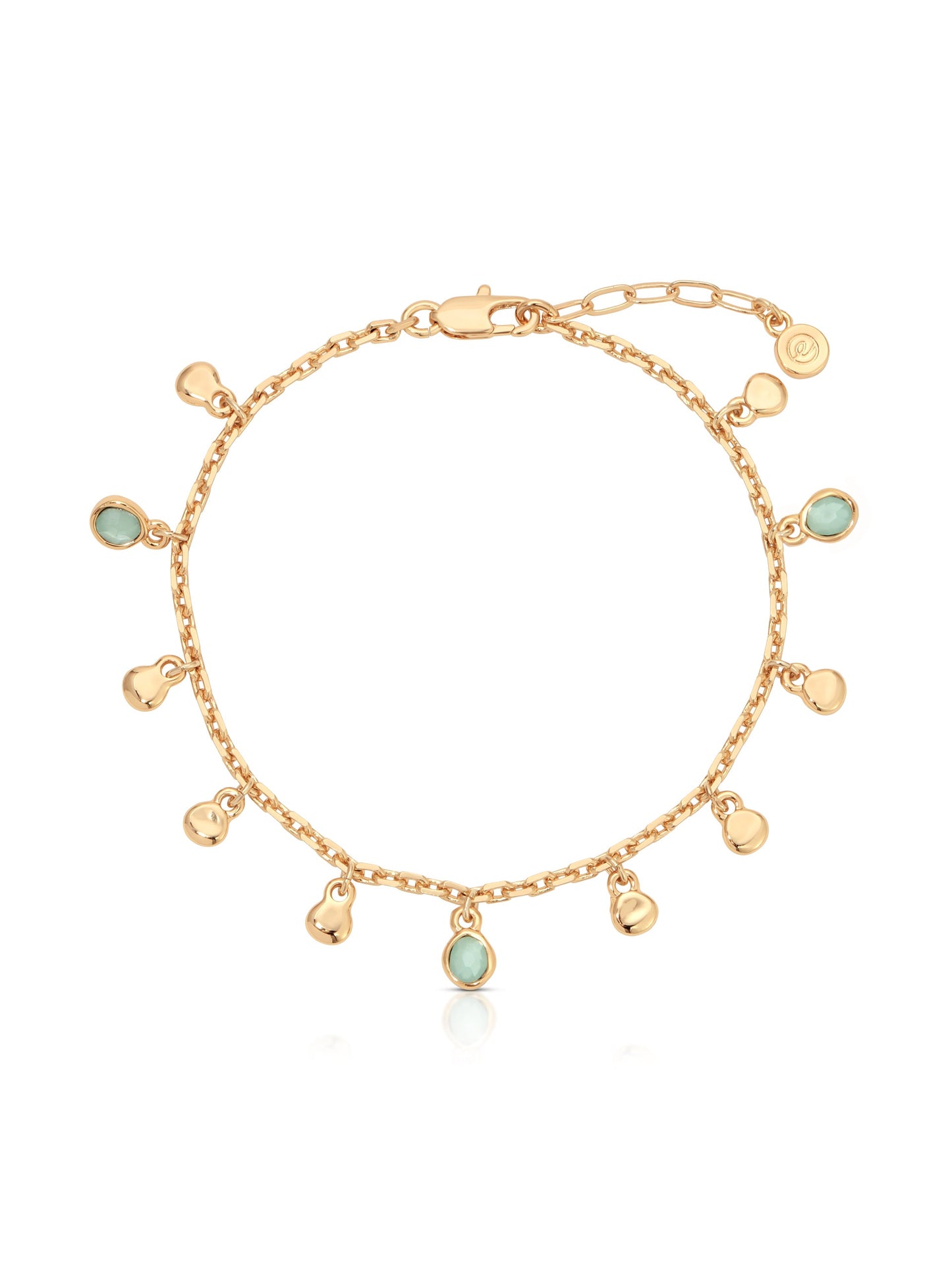 Sea Glass Anklet
