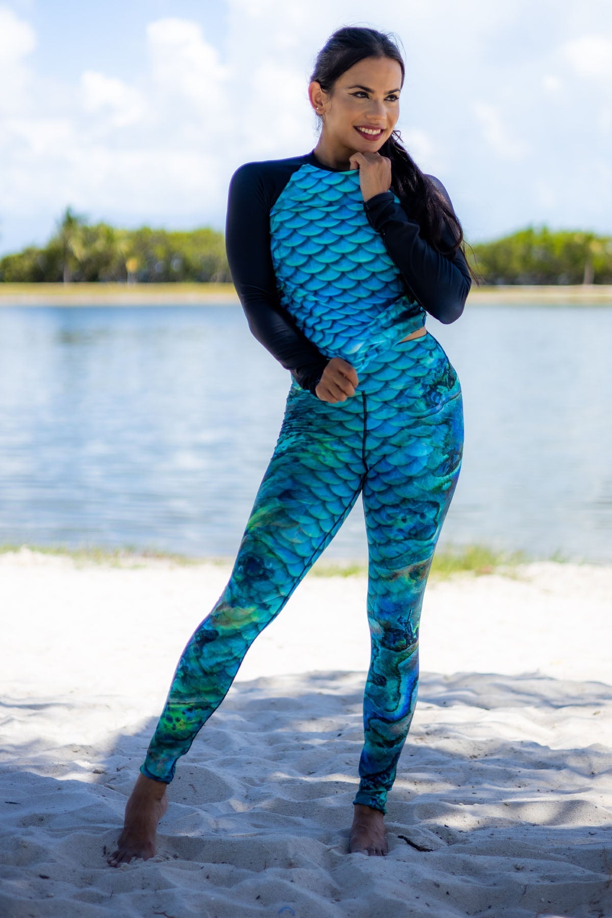 Abalone Scales Dive & Snorkel Leggings