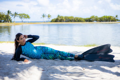 Abalone Scales Mermaid Rash Guard