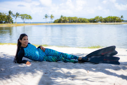 Abalone Scales Mermaid Rash Guard