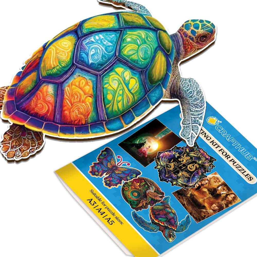 Colorful Turtle - Jigsaw Puzzle