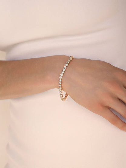 Single Row Tennis Bracelet