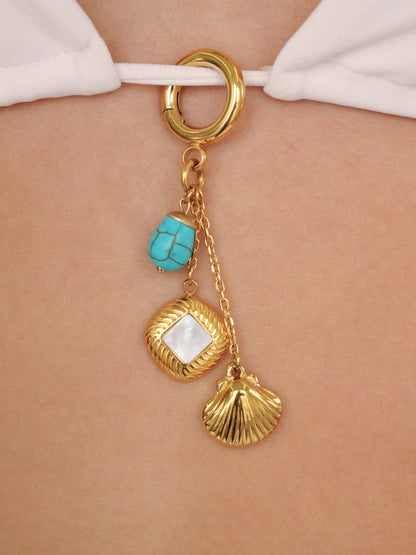 Golden Shore Bikini Charm