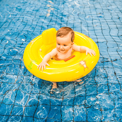 Baby Float - Yellow - Golden Safari - 3-12 Months