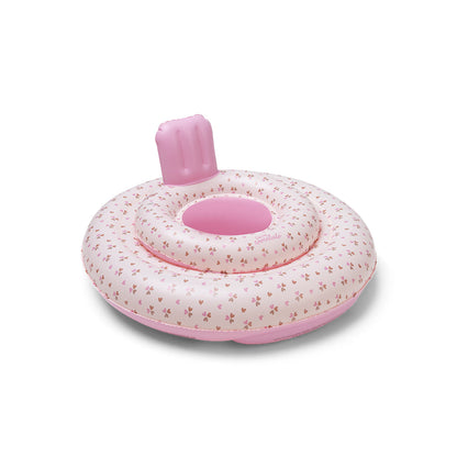 Baby Float - Pink - Cozy Hearts - 3-12 Months
