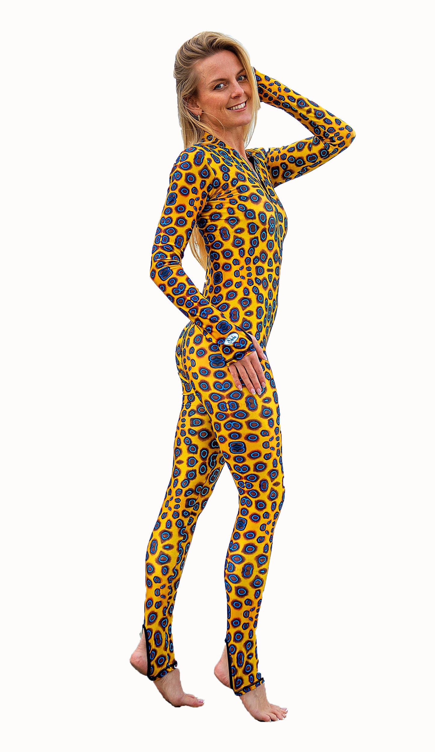 BLUE RINGED OCTOPUS - Front Zippered DiveSkins