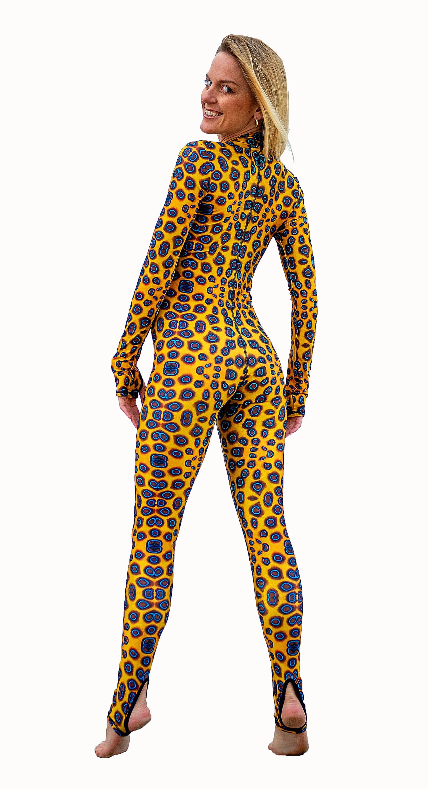 BLUE RINGED OCTOPUS - Front Zippered DiveSkins