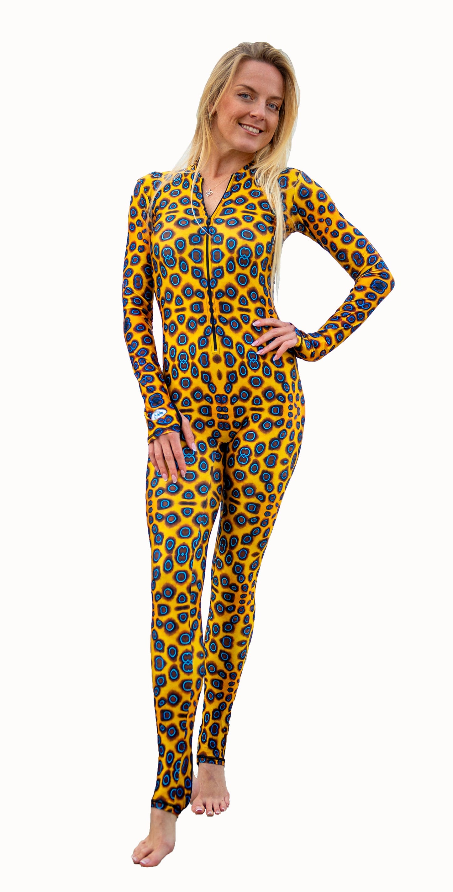 BLUE RINGED OCTOPUS - Front Zippered DiveSkins