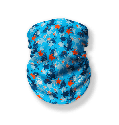 Turtles Neck Gaiter Face Scarf
