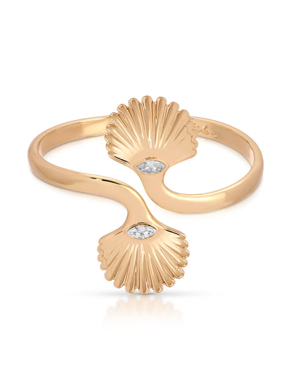 Santorini Shell Cuff
