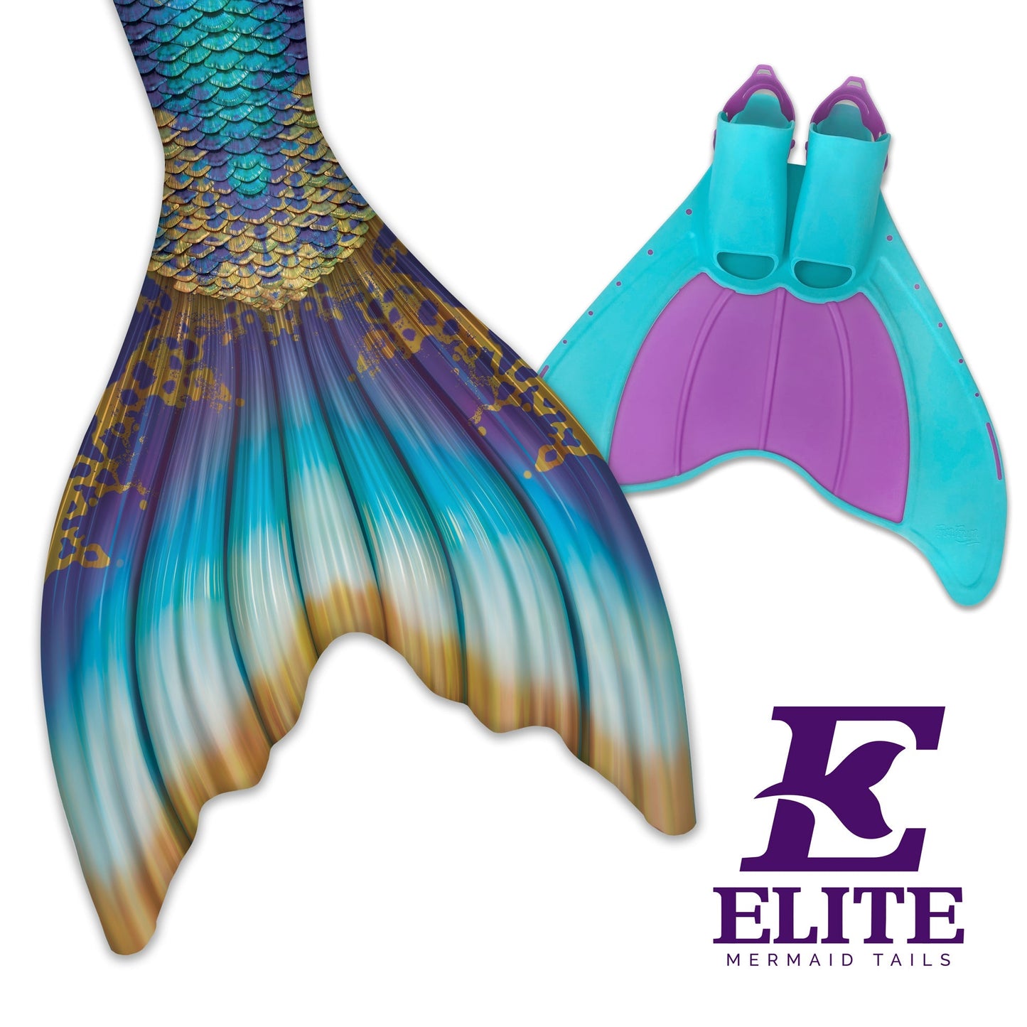 Azure Calypso Elite Mermaid Tail