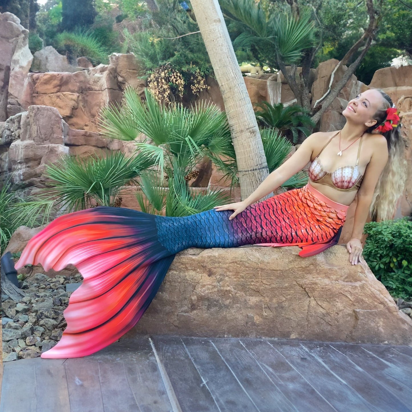 Ruby Calypso Elite Mermaid Tail