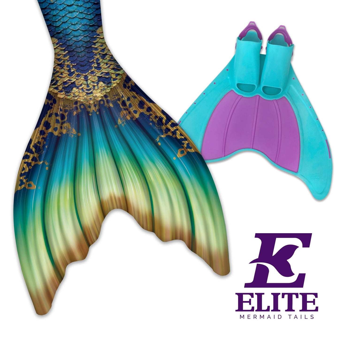 Viridian Calypso Elite Mermaid Tail