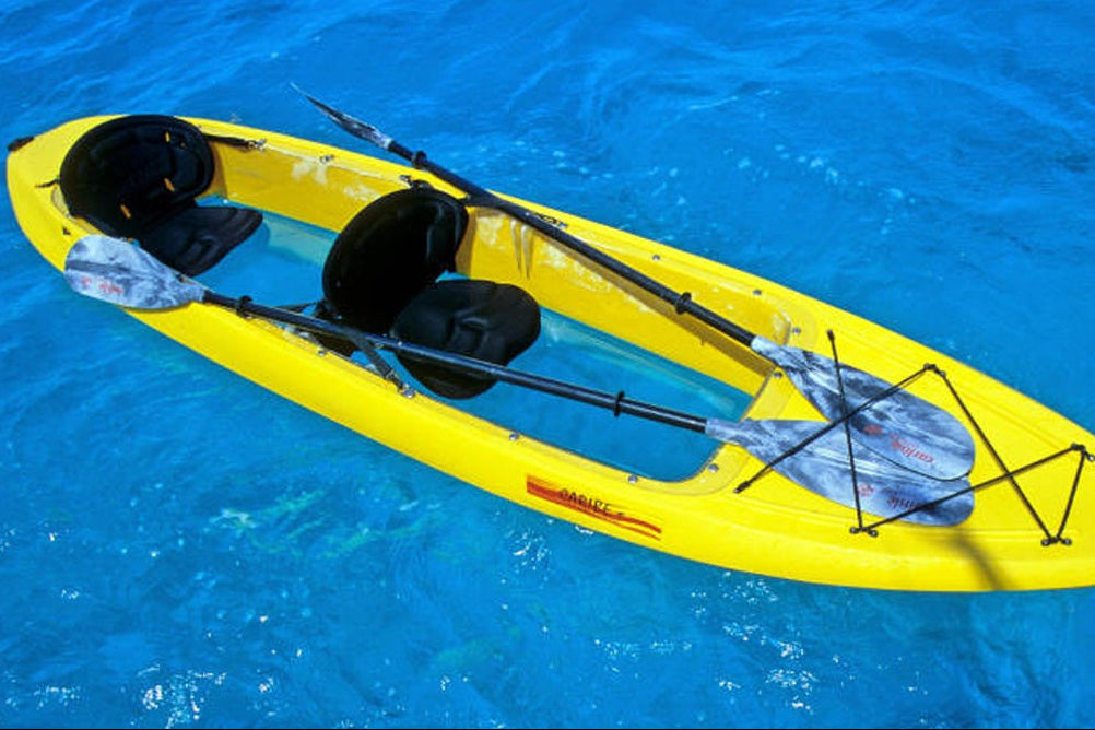 KIWI Caribe Glass Bottom Kayak