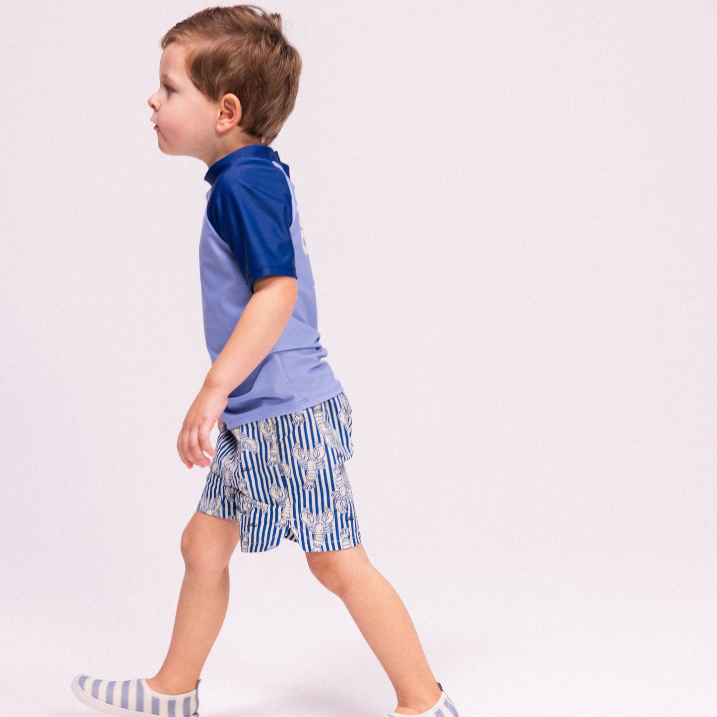 Kids Water Shoes - Blue/White - Lobster Ray - US 3-12